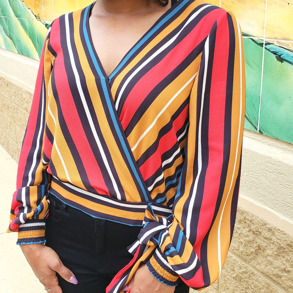 Vertical Wrap Top
