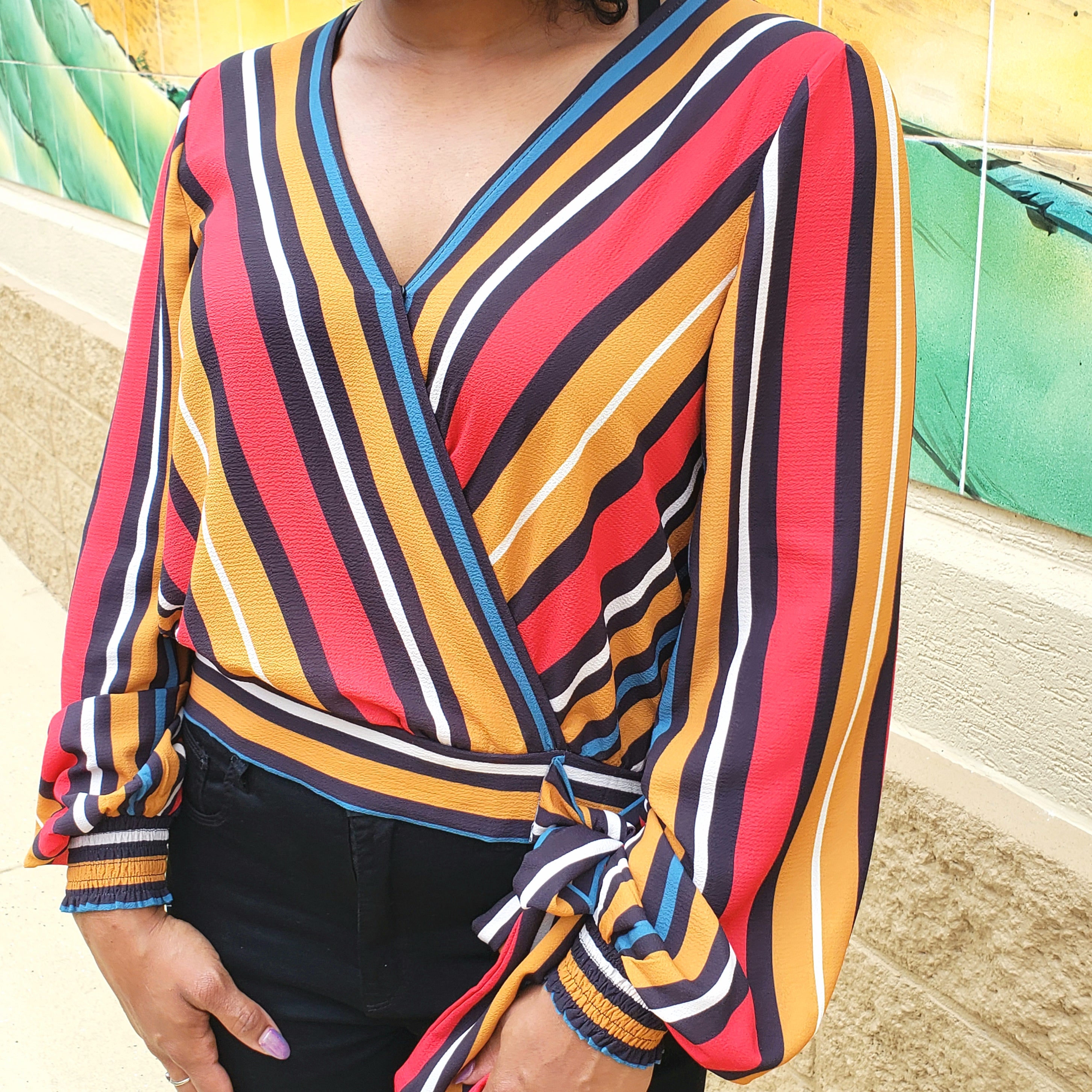 Vertical Wrap Top