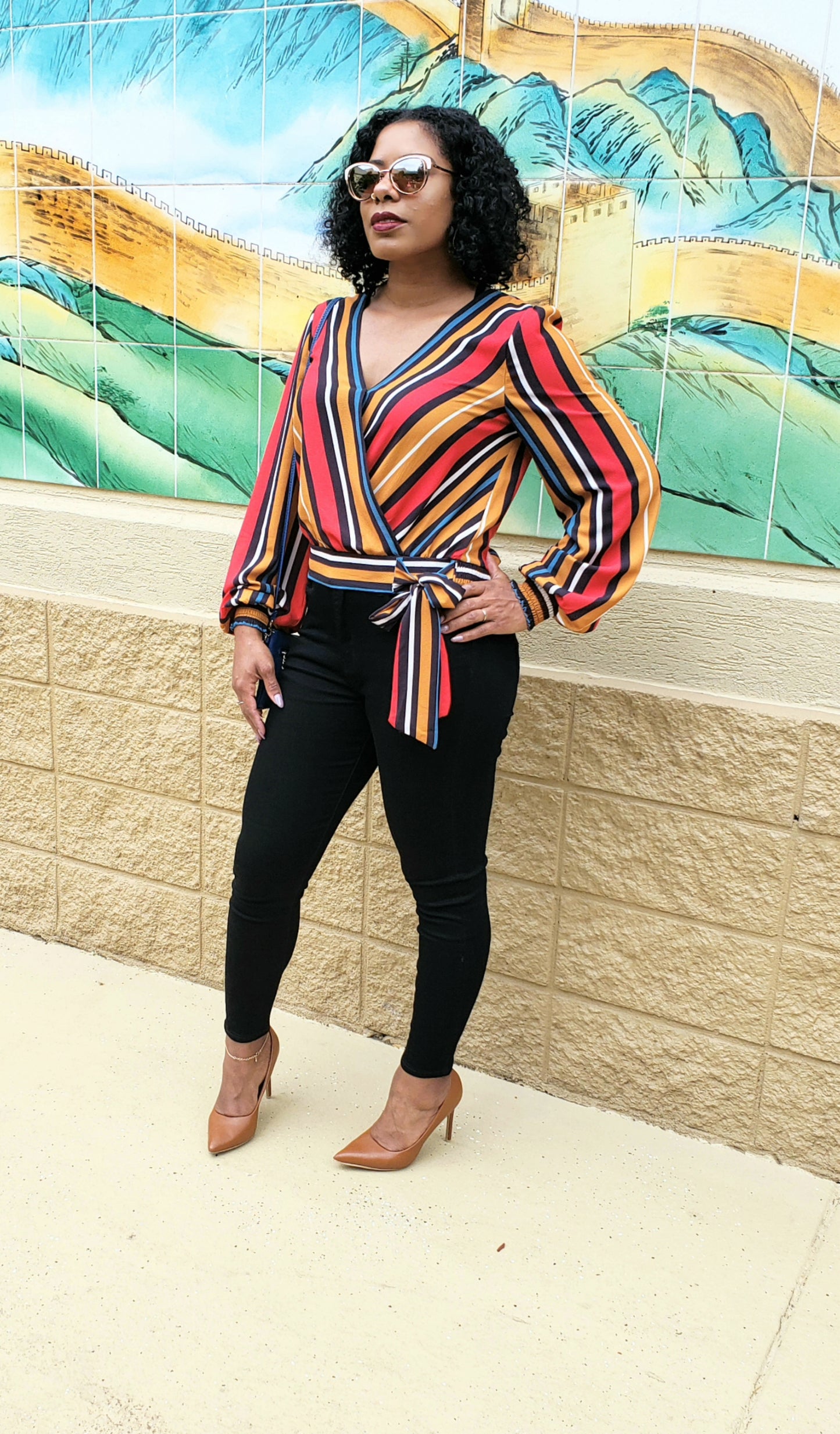 Vertical Wrap Top