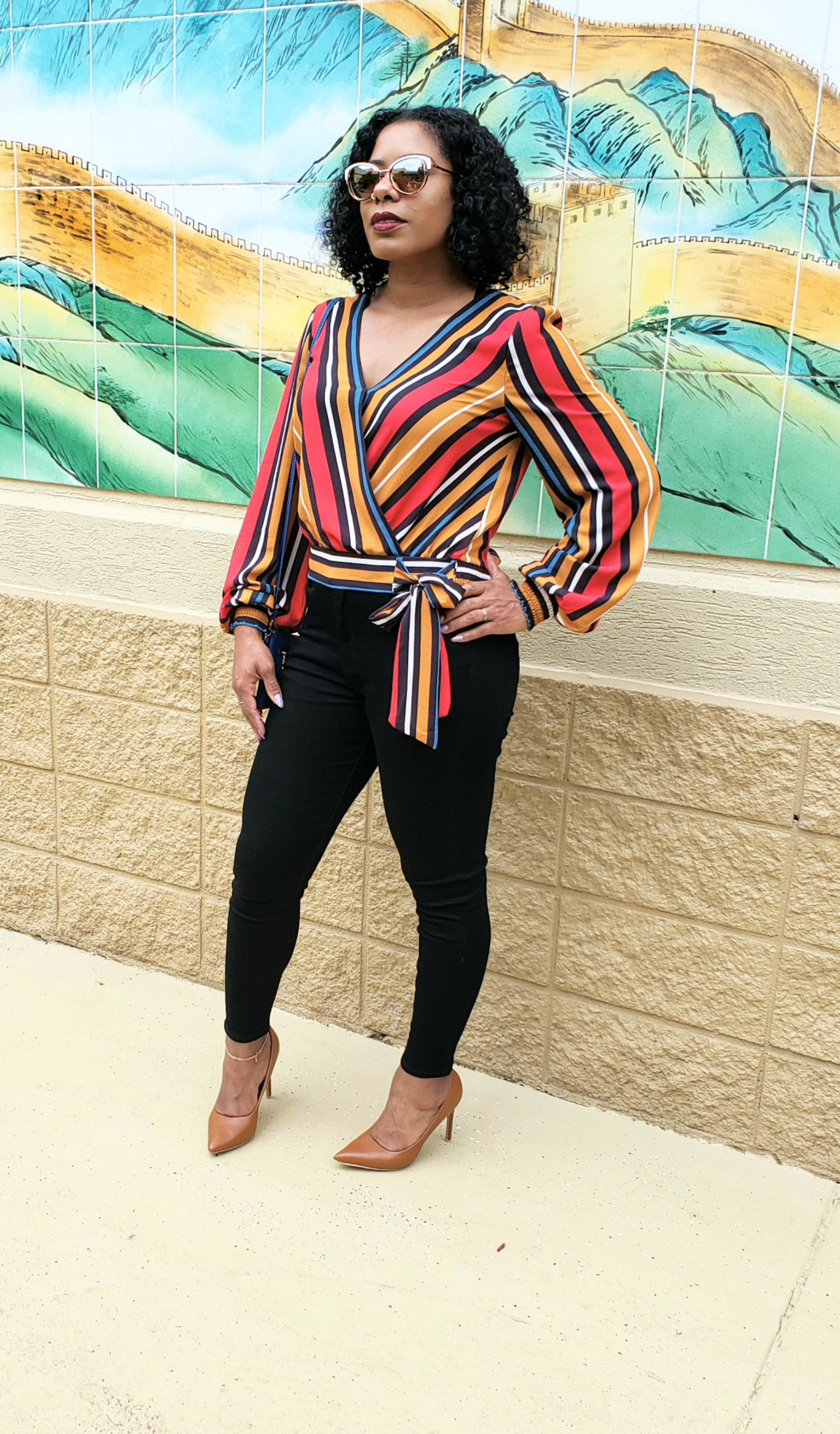Vertical Wrap Top