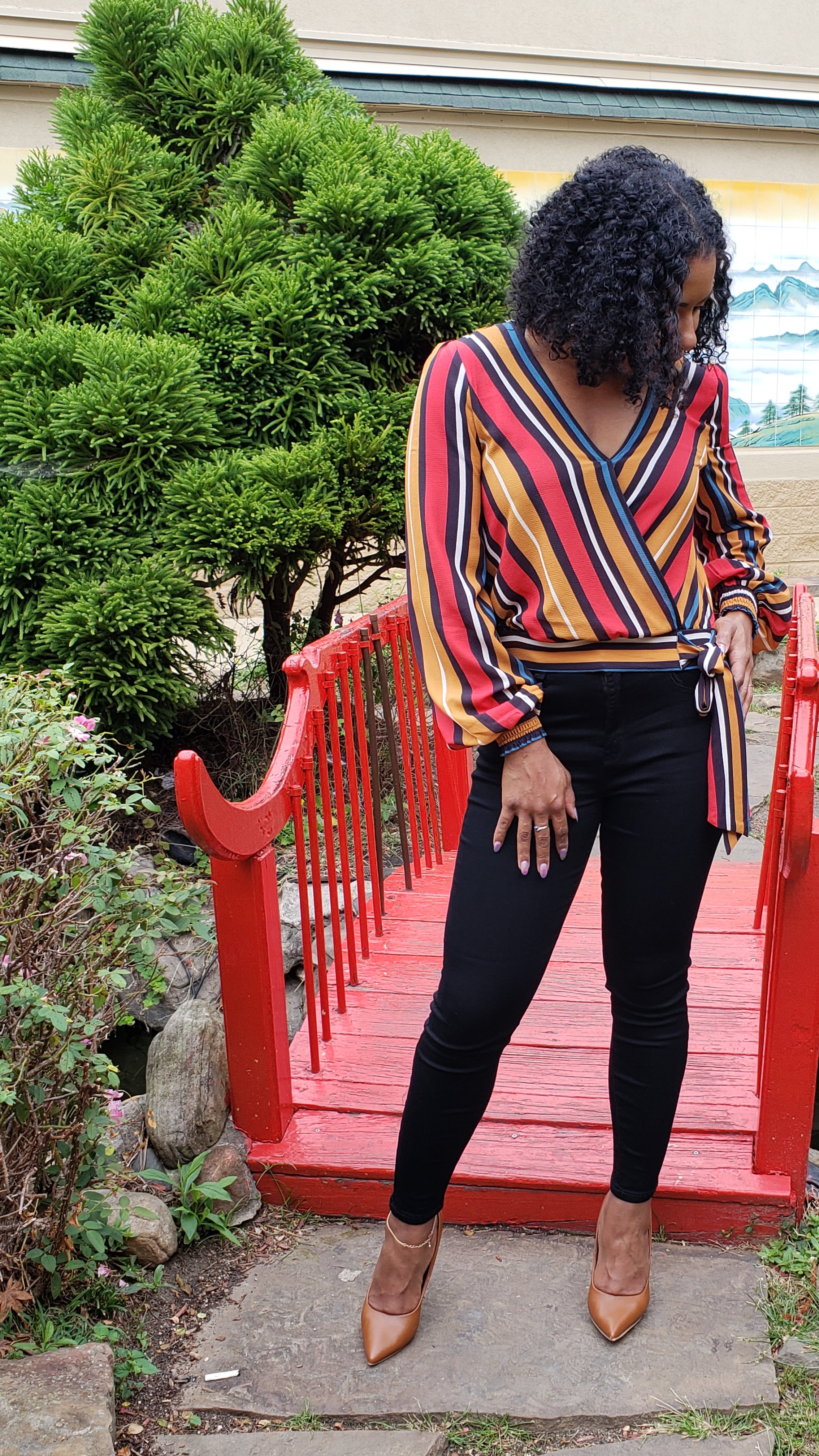 Vertical Wrap Top