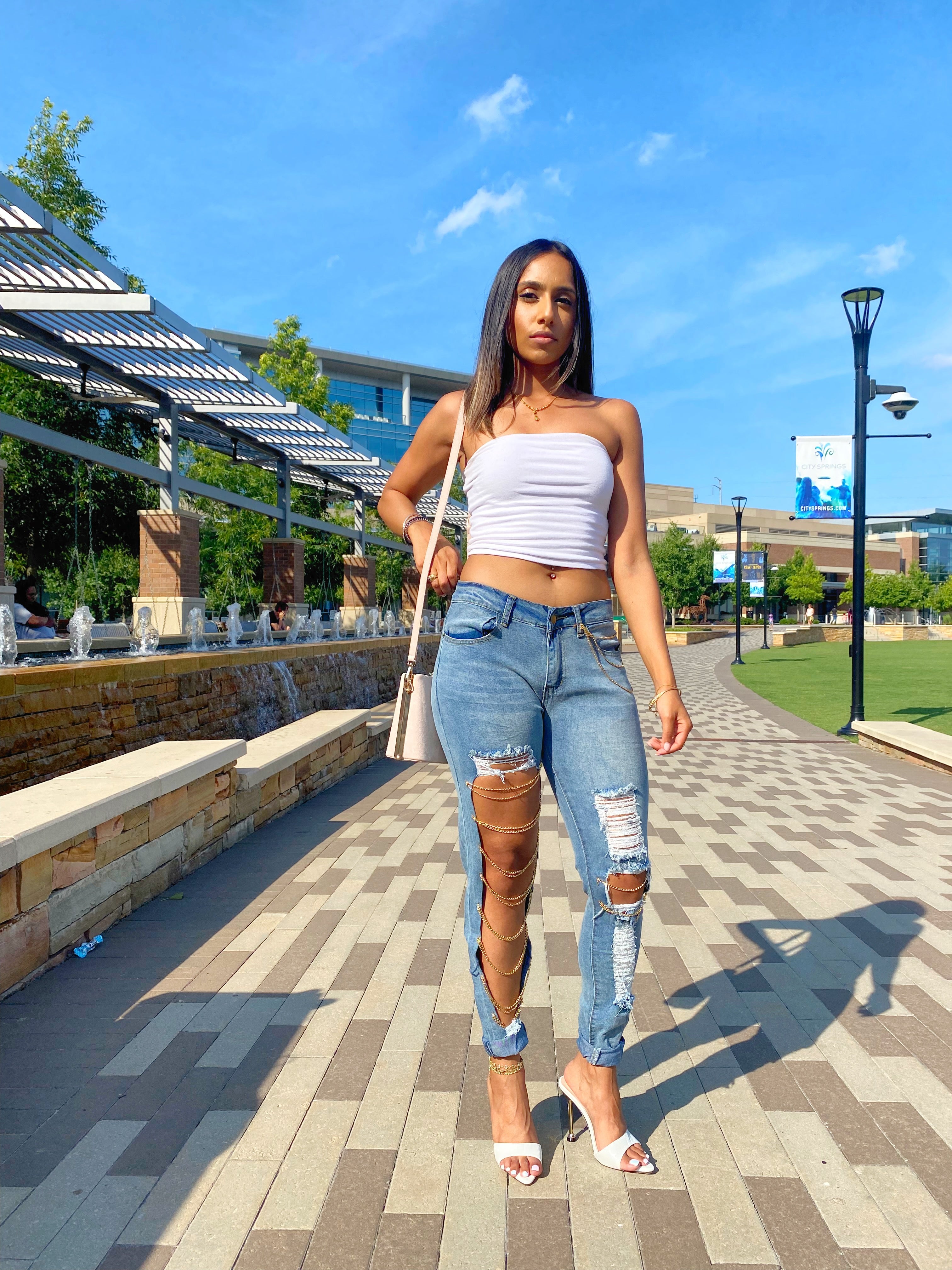 Chained Up Jeans