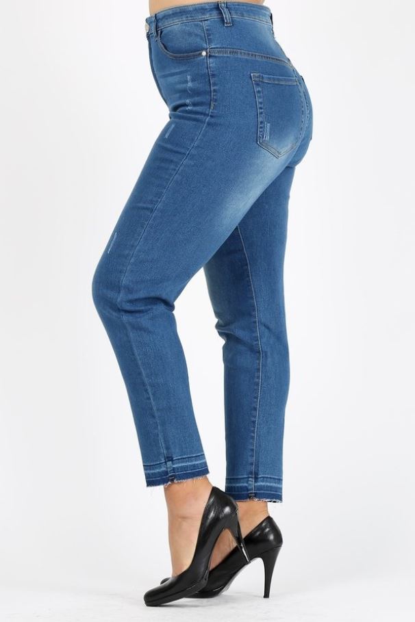 Cuffed Jeans